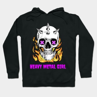 Heavy Metal - Metal Girl Hoodie